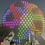Video - Spaceship Earth Illuminates for a Special 40th Anniversary Beacons of Magic Show at EPCOT