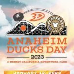 Anaheim Ducks Day Returns to Disney California Adventure on January 12th, 2023