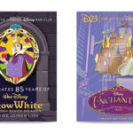 D23 Releases Pins Celebrating the Anniversaries of "Snow White and the Seven Dwarfs" and "Enchanted"