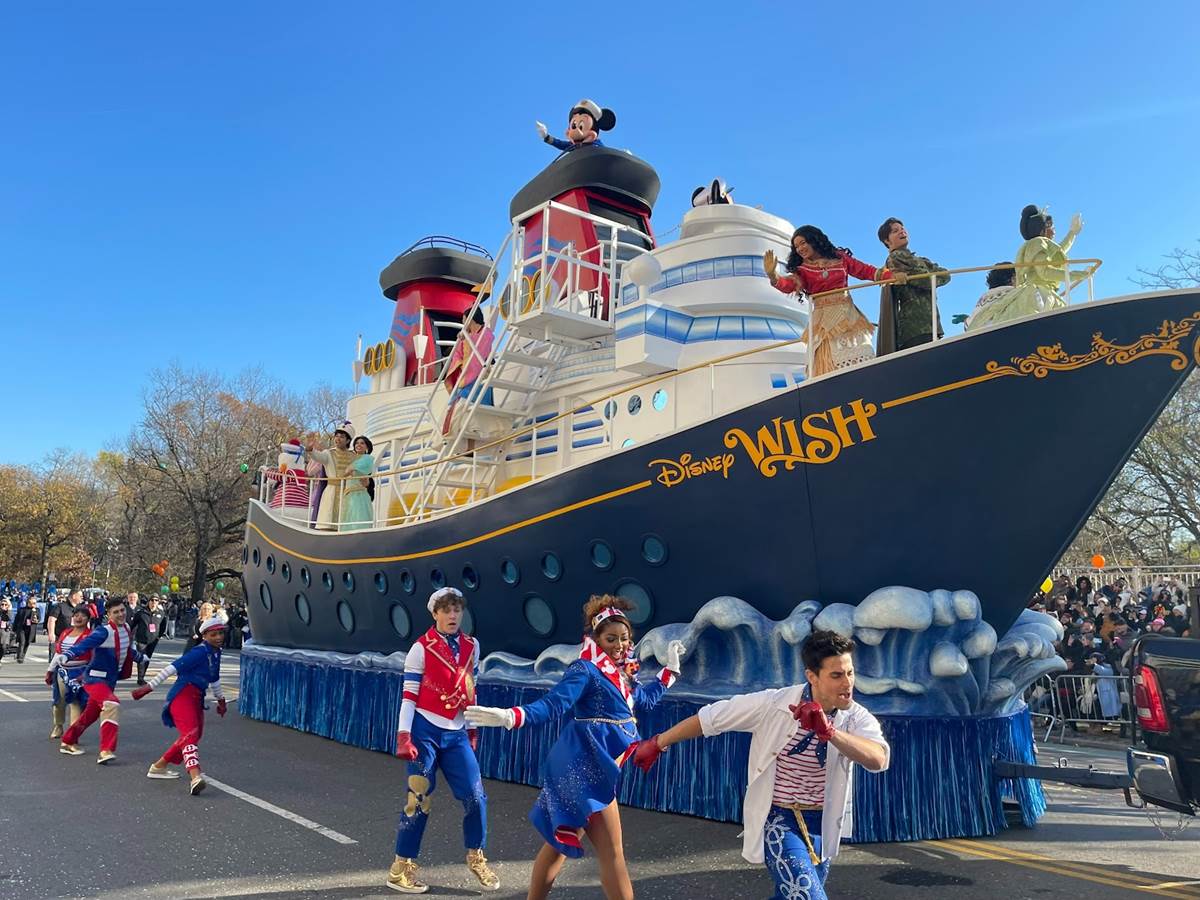 Disney Cruise Line Shares UpClose Look at Disney Wish Float from The