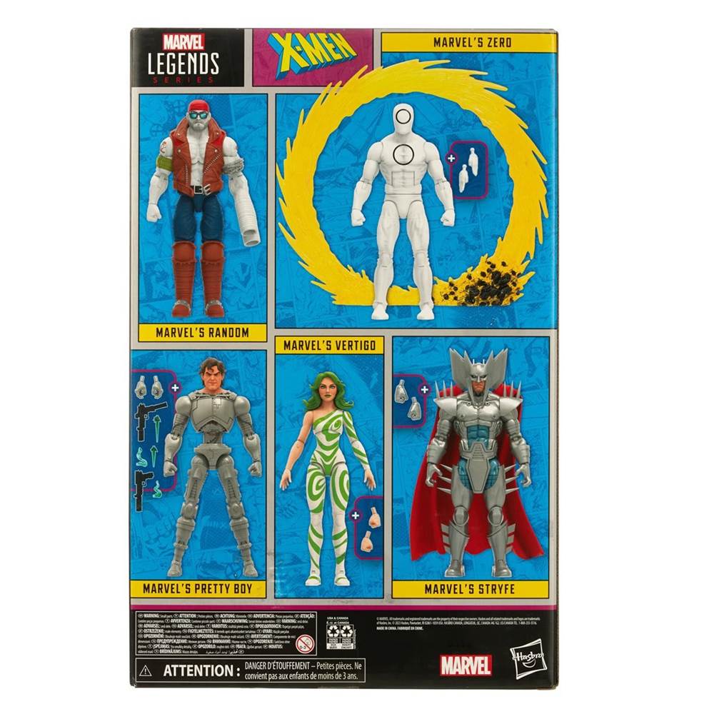 Hasbro Marvel Legends Honors 60 Years of XMen With Villains 5Pack