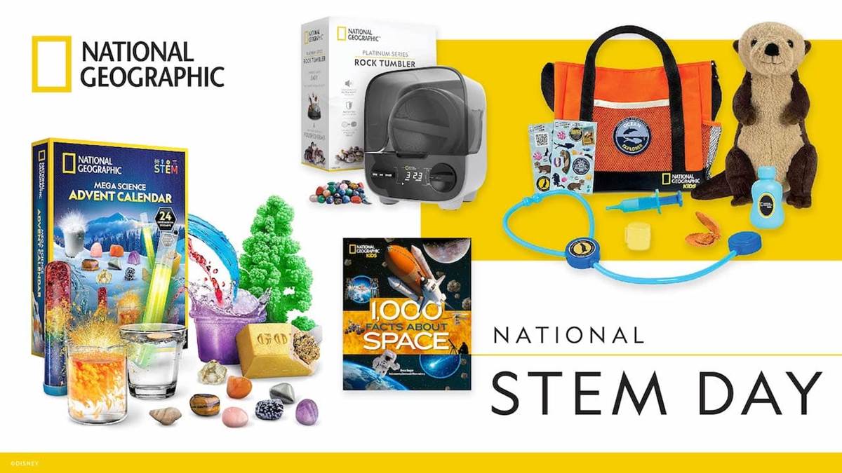 Unleash your childs' creativity with the National Geographic