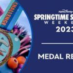 Get Your First Look at 2023 runDisney Springtime Surprise Weekend Race Medals