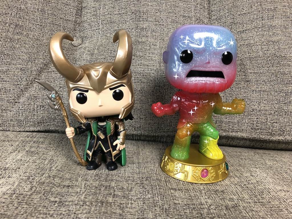 Entertainment Earth Spotlight: Exclusive Loki with Scepter and Art Series  Thanos Funko Pop!