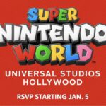 Universal Studios Hollywood Hosting Pass Member Previews of Super Nintendo World Select Dates Between January 29th – February 11th