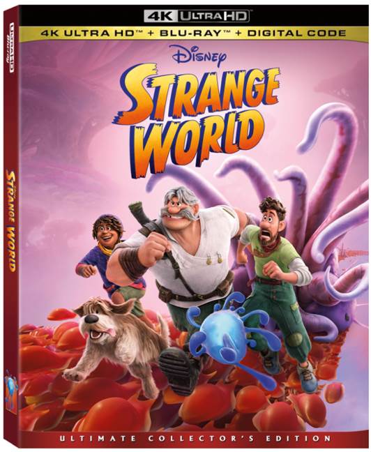 Walt Disney Animation Studios Strange World Available on Digital December  23 and 4K Ultra HD Bluray and DVD February 14