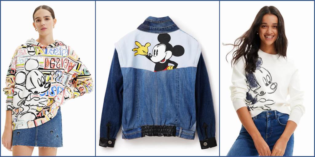 Raadplegen Verenigde Staten van Amerika duidelijk Desigual Honors Mickey Mouse with Colorful, Artistic Apparel Collection