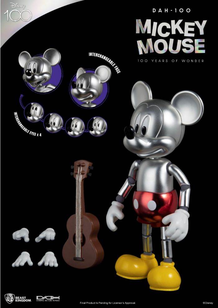 Brand New 2023 Disney 100 Mickey Mouse Straw Clip Limited Edition