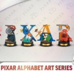 Disney100: Pixar Alphabet Art Series Set Celebrates Characters from 5 Beloved Films