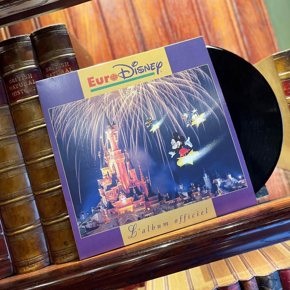 Euro Disney LAlbum Officiel the First Vinyl Record Made for Disneyland