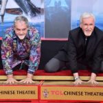 James Cameron and Jon Landau Honored with Handprints and Footprints Ceremony in Hollywood