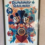 Mickey & Minnie's Runaway Railway Attraction Poster Added to Disneyland Entrance Tunnels