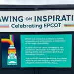 Photos – “Drawing on Inspiration: Celebrating EPCOT” at EPCOT International Festival of the Arts