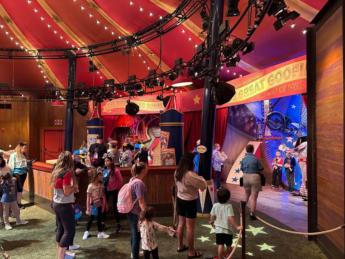 Photos Pete's Silly Sideshow Reopens at the Magic Kingdom