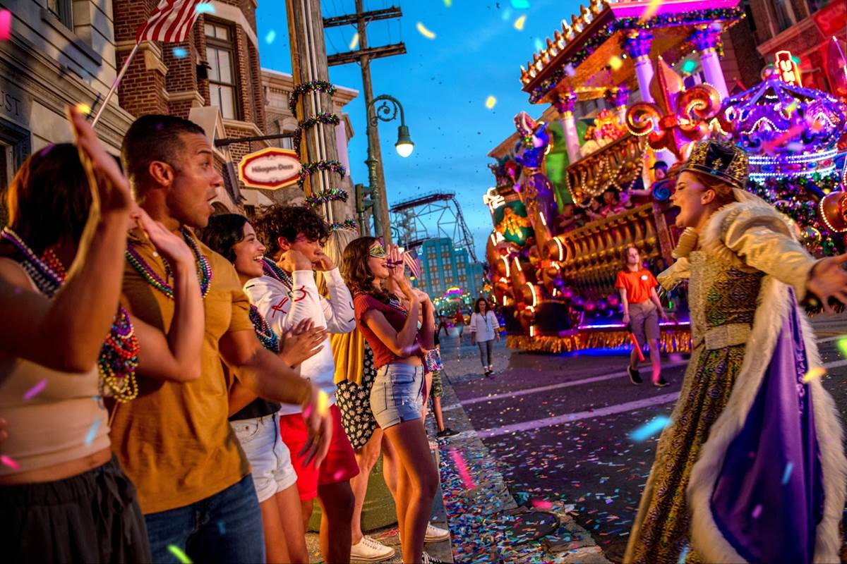 Universal Orlando's Mardi Gras Celebration Returns With Concerts