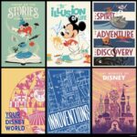 Disney Unveils Ten New Animated Posters Created for Disney100: The Exhibition