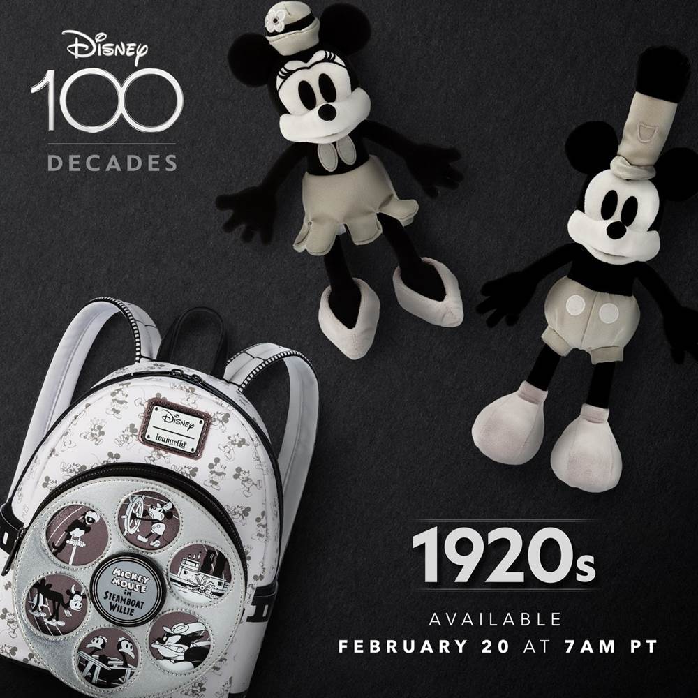 FIRST LOOK: 2000s Disney100 Decades Collection Loungefly with