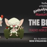 Brain Teaches World Domination in New "Animaniacs" X MasterClass Shorts
