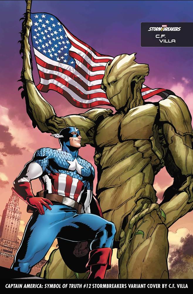 CAPTAIN AMERICA: SYMBOL OF TRUTH #12 Stormbreakers Variant Cover by C.F. Villa