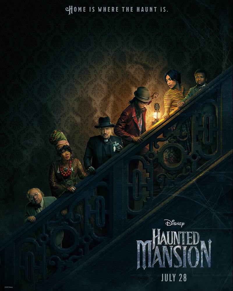 new haunted mansion movie poster