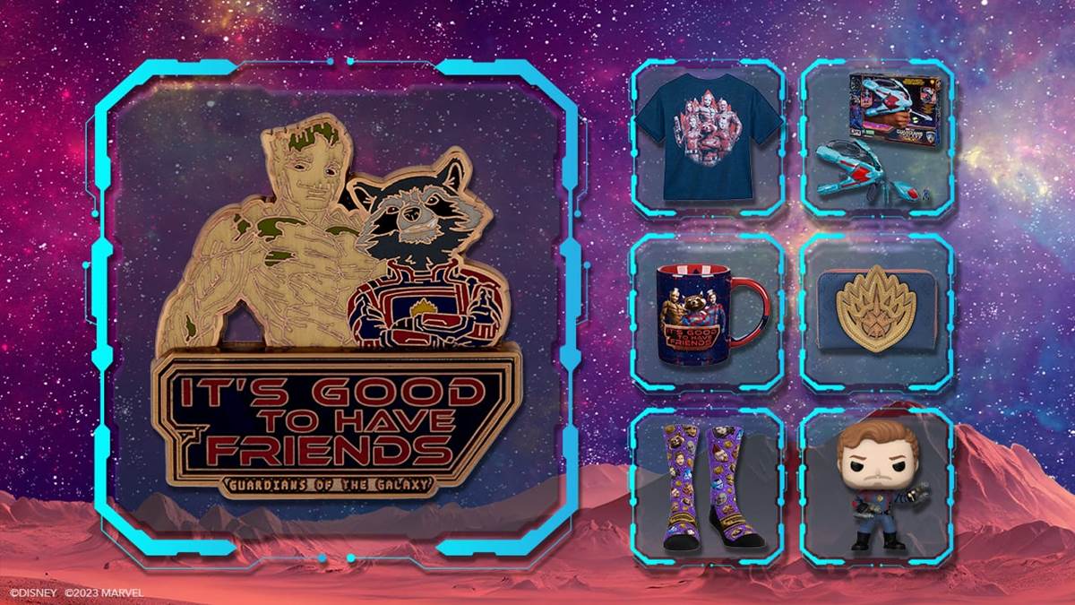 Disney Parks Blog Spotlights Guardians of the Galaxy Vol. 3 Merchandise  Collections