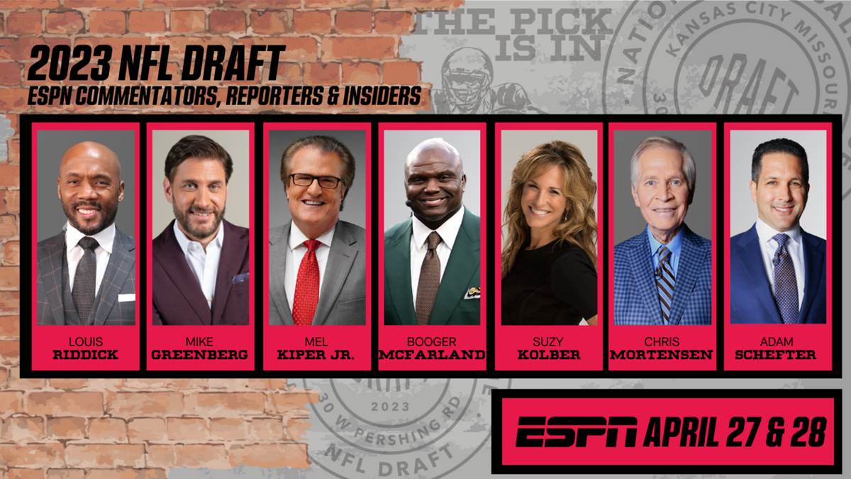 ESPN Arrives in Kansas City This Month to Present the 2023 NFL Draft Across  Multiple Platforms