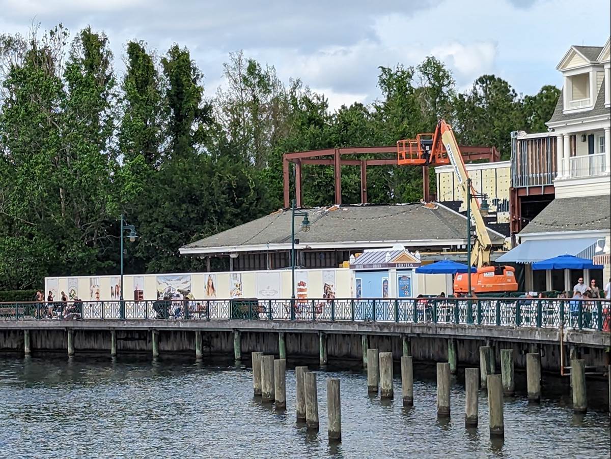 Photos Progress Continues On The Cake Bake Shop Coming to Disney's