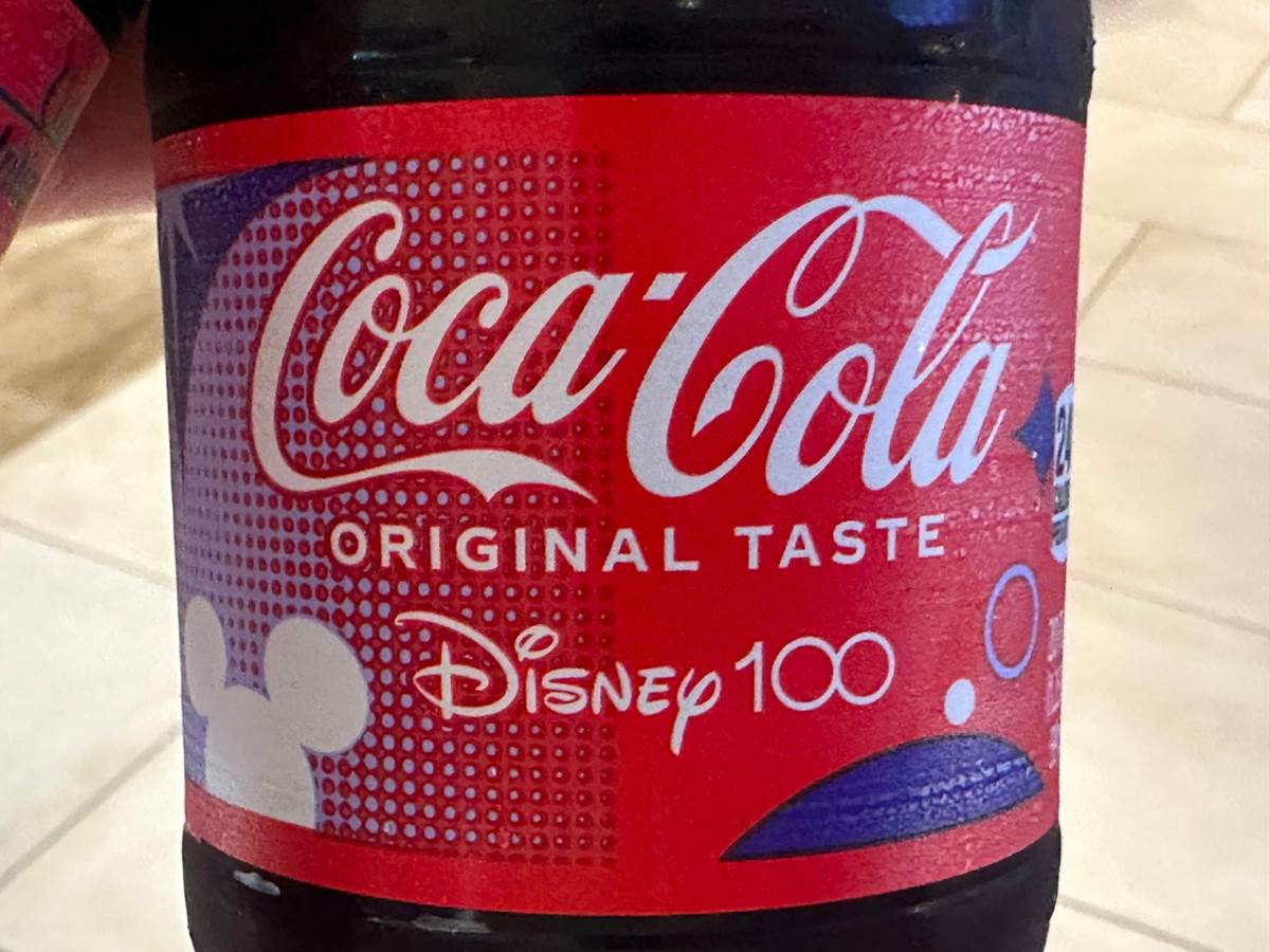 Disney100 Branded CocaCola Bottles Arrive at Disney Springs