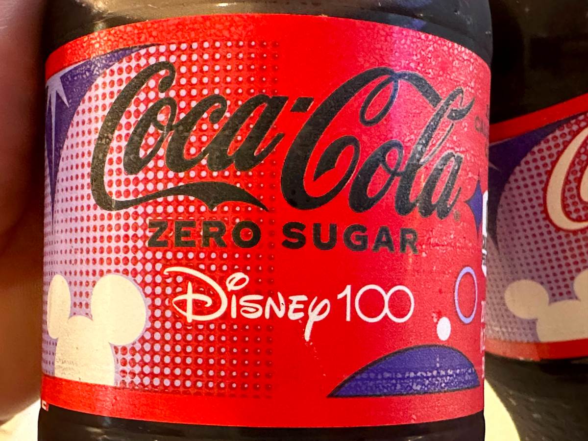 Disney100 Branded CocaCola Bottles Arrive at Disney Springs