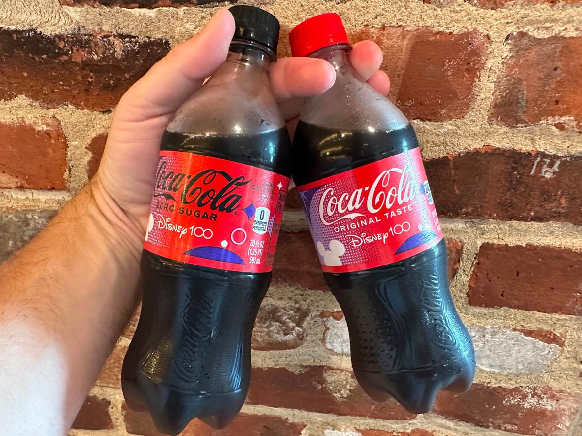 Disney100 Branded CocaCola Bottles Arrive at Disney Springs
