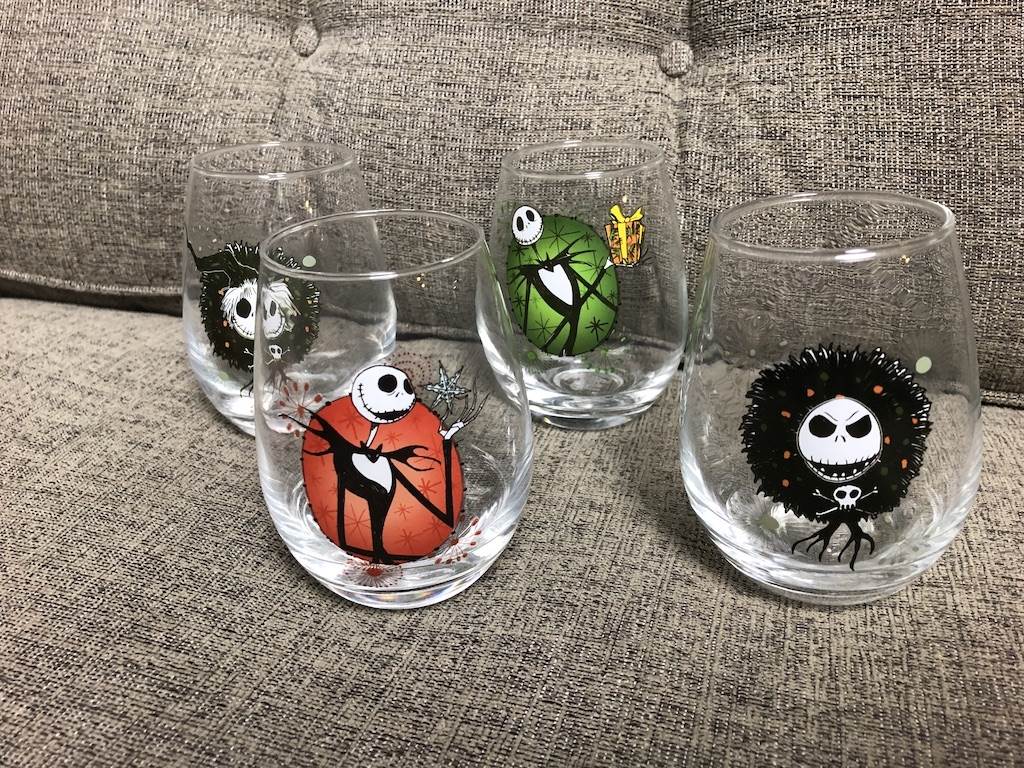 Spotlight "The Nightmare Before Christmas" 4Piece Glass Set