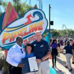 Photos / Video – Pipeline: The Surf Coaster Officially Opens at SeaWorld Orlando