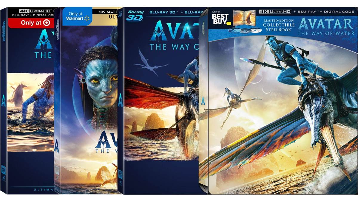 Avatar: The Way of Water 4K + 3D Blu-ray ( Exclusive
