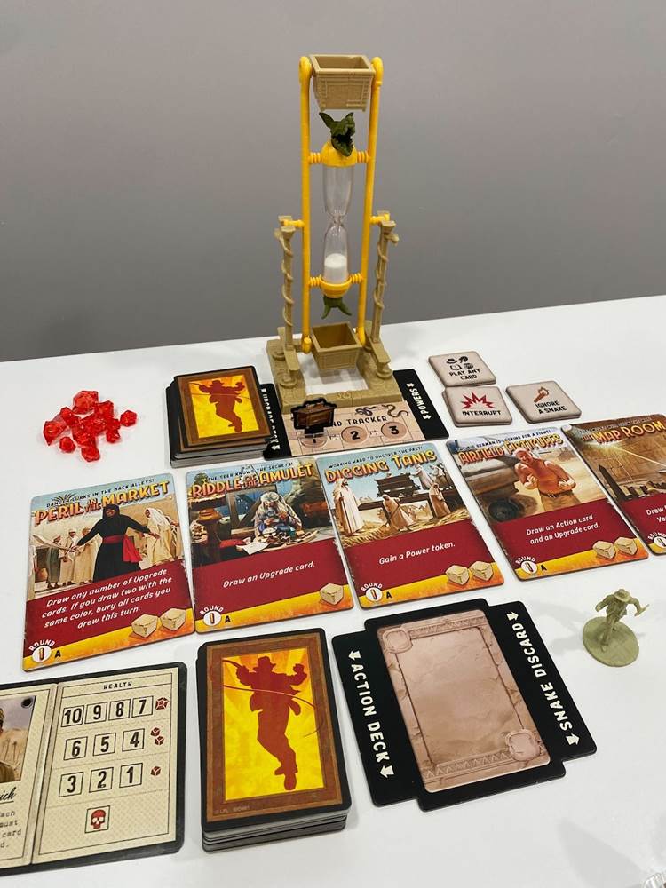 Indiana Jones Sands of Adventure Board Game
