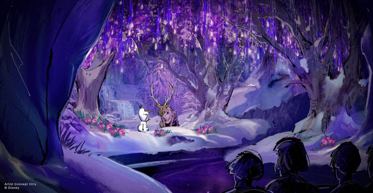 Hong Kong Disneyland Releases New Concept Art from World of Frozen