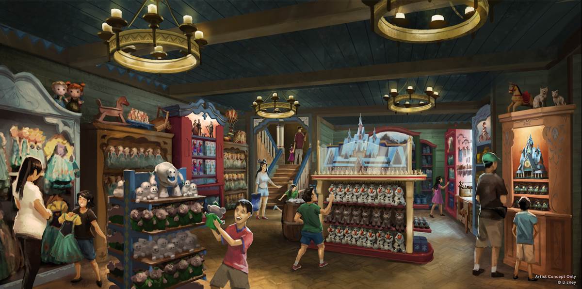 Hong Kong Disneyland Releases New Concept Art from World of Frozen