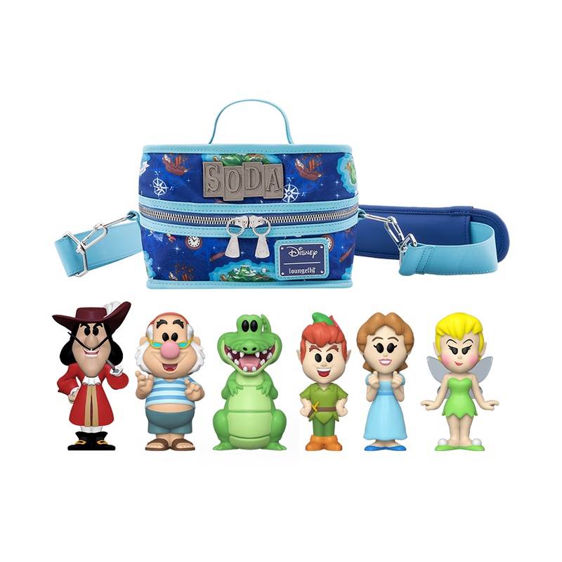 Peter Pan Funko Soda 6-Pack with Loungefly Cooler Bag Available Now  Exclusively at Funko
