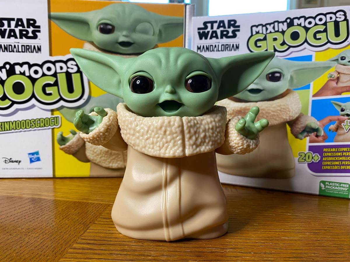 Video Unboxing: Hasbro's Mixin' Moods Grogu Toy from Star Wars: The  Mandalorian Capable of 20+ Expressions 