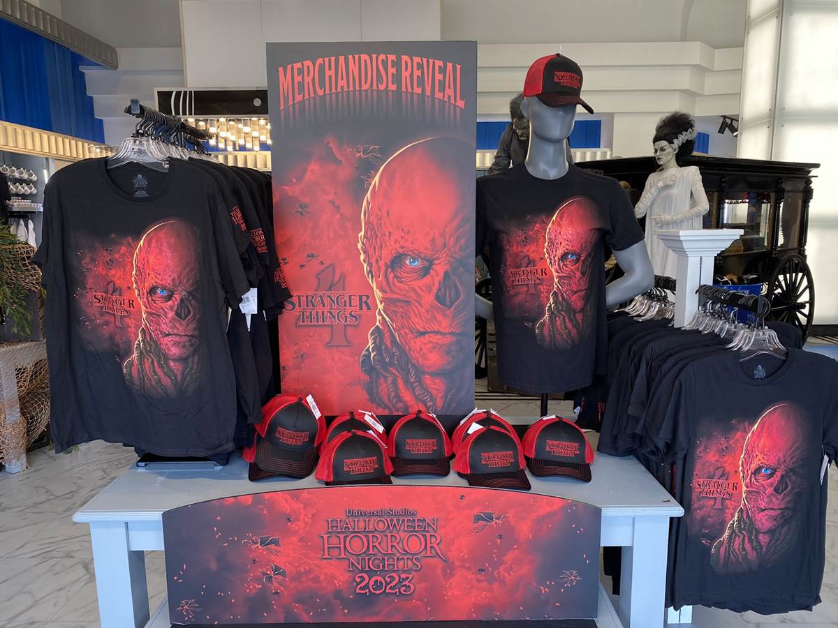 Photos: HHN Stranger Things Merchandise Reveal at Universal Studios  Florida 