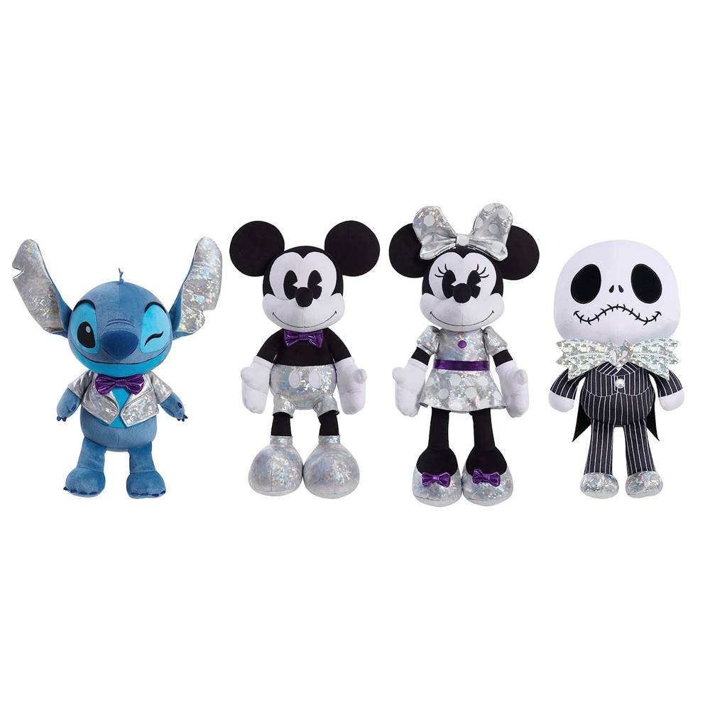 Disney Stack Stack Plush Disney100: Just Play Introduces Four Celebratory Plush Pals For Fans of ...