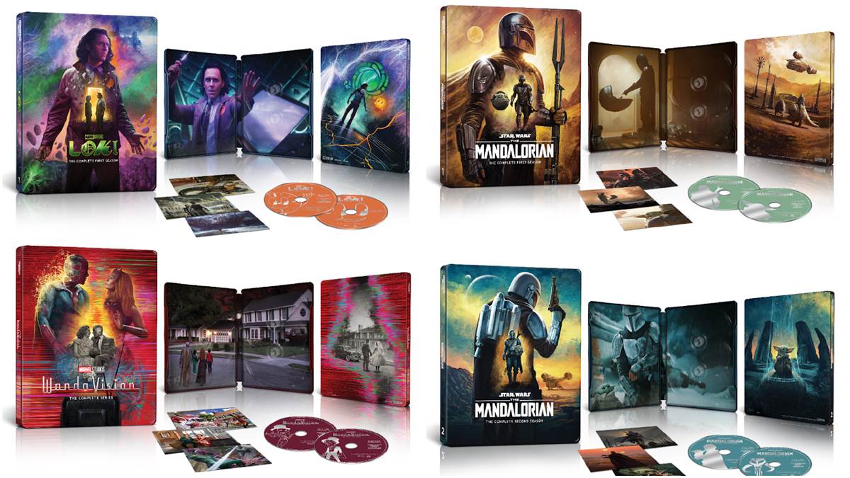 Loki, WandaVision, and The Mandalorian to Get 4K UHD and Blu-ray  Collection Releases 