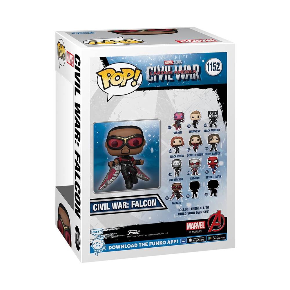 SpiderMan, Falcon Pop! Figures Added to Amazon Exclusive “Captain