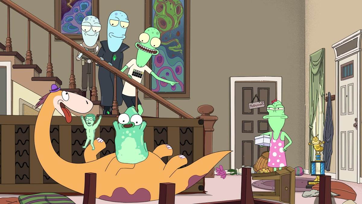 TV Review Hulu's Animated "Solar Opposites" Returns for a Fourth