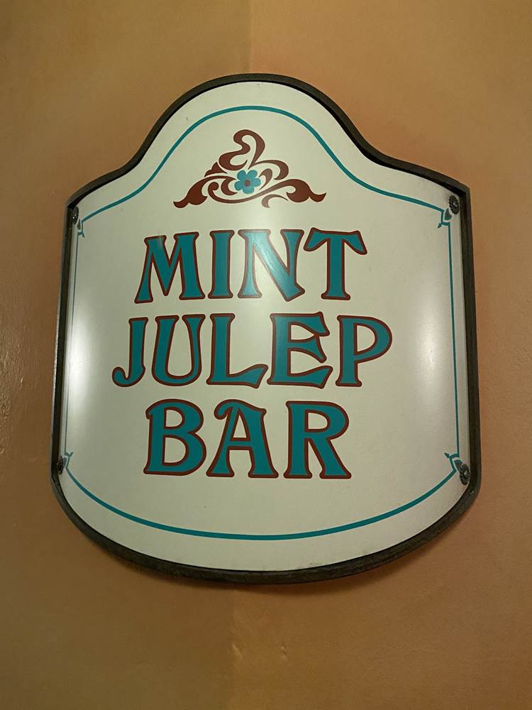 Photos Disneyland's Mint Julep Bar Reopens