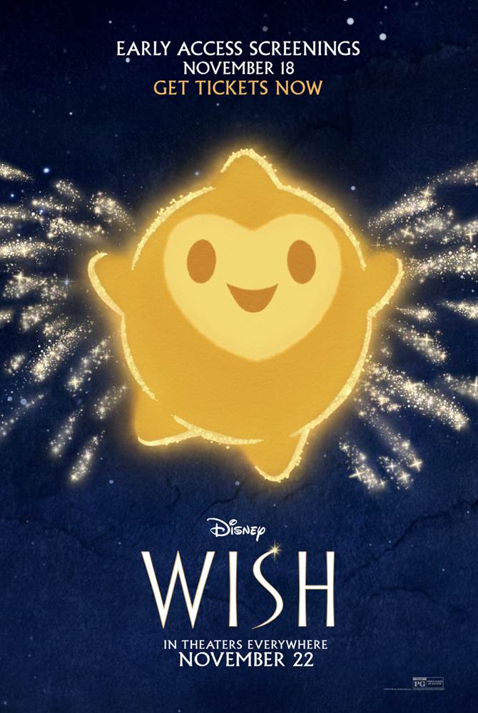 See Disney’s “Wish” on November 18th Before Its U.S. Theatrical Release