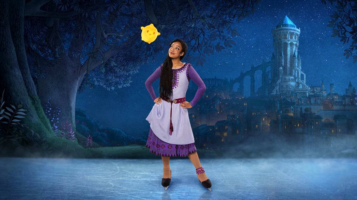 Asha from Disney's “Wish” Makes Her Disney On Ice Debut 