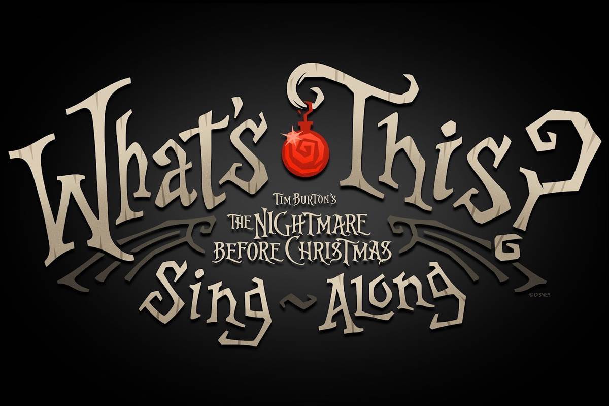 Disney Tim Burton's The Nightmare Before Christmas: Includes