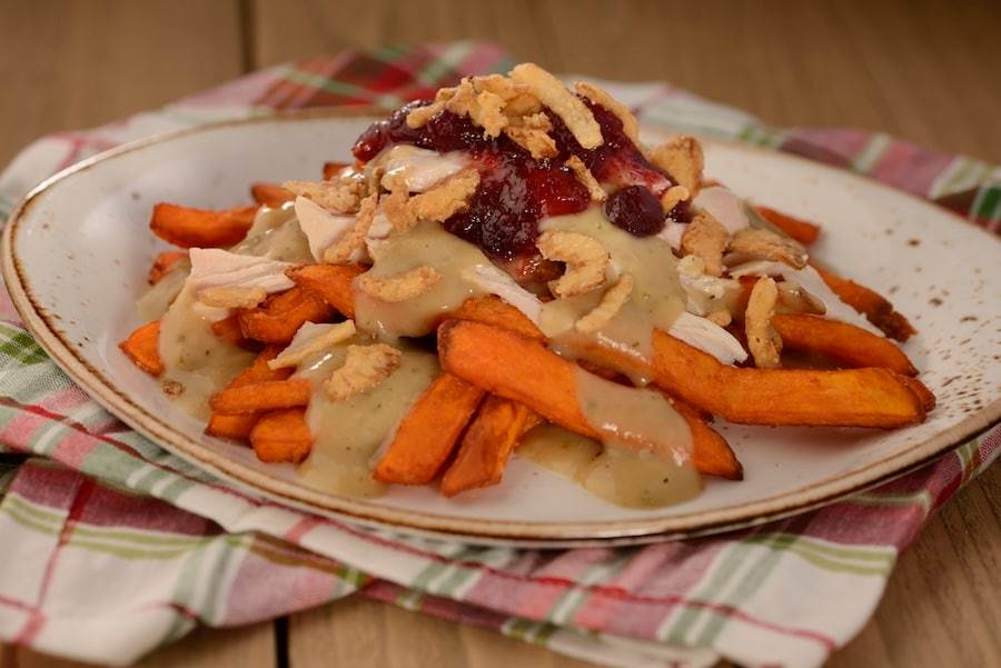 Turkey Poutine from Refreshment Port at EPCOT Festival of the Holidays 2023