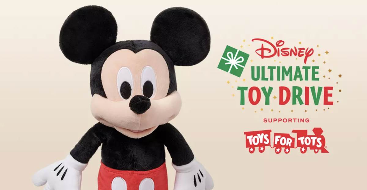 Donate To Toys For Tots Through Disney