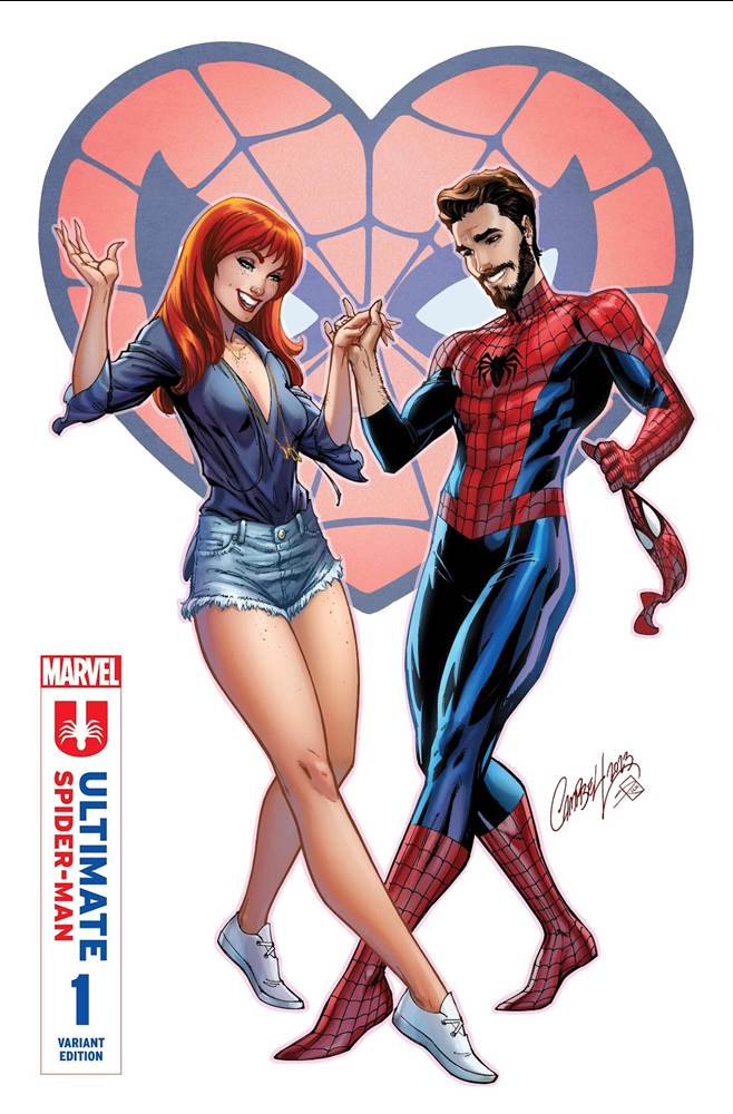 ULTIMATE SPIDER-MAN #1 variant cover by J. Scott Campbell